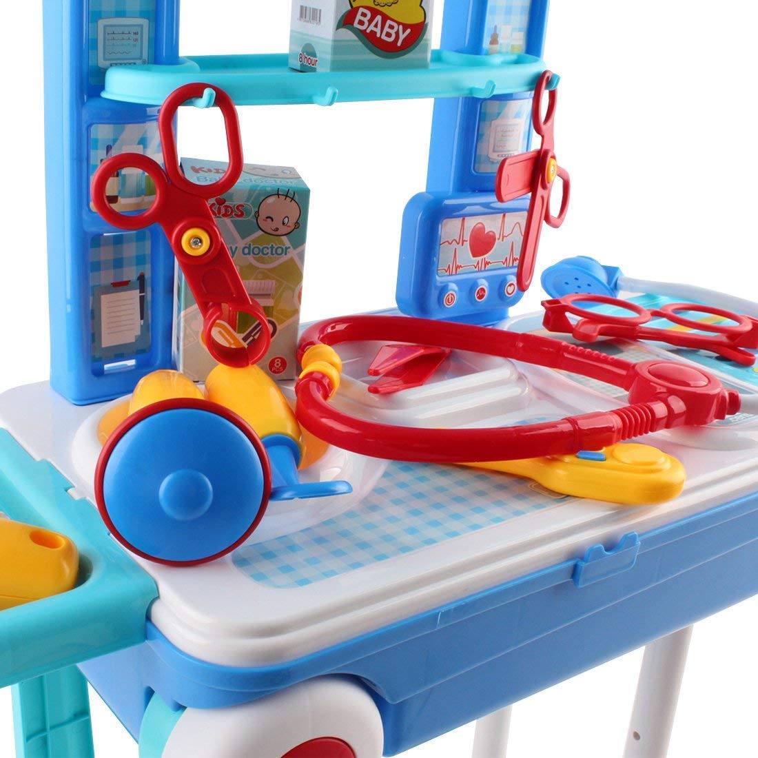 Premium Doctor Set With Pull & Push Trolley - Image 6