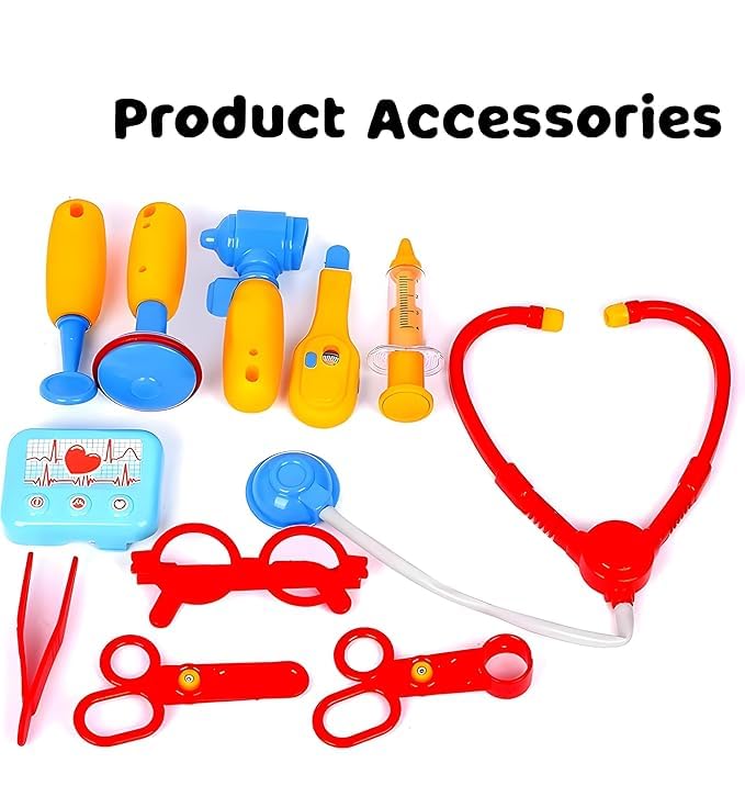 Premium Doctor Set With Pull & Push Trolley - Image 3