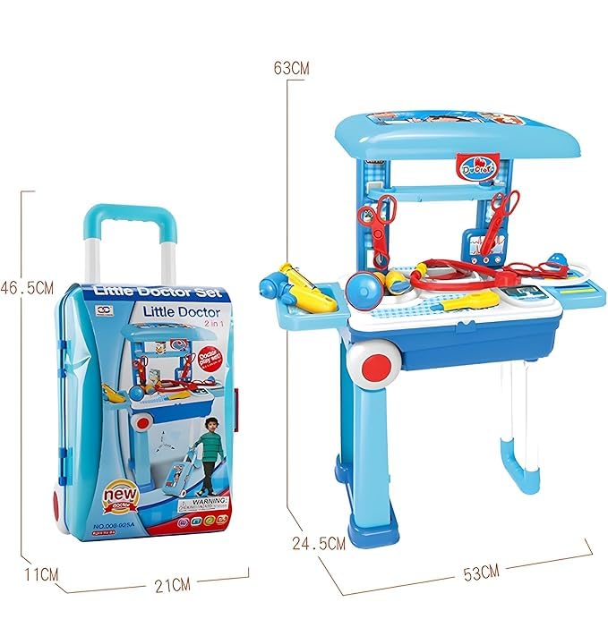 Premium Doctor Set With Pull & Push Trolley - Image 18