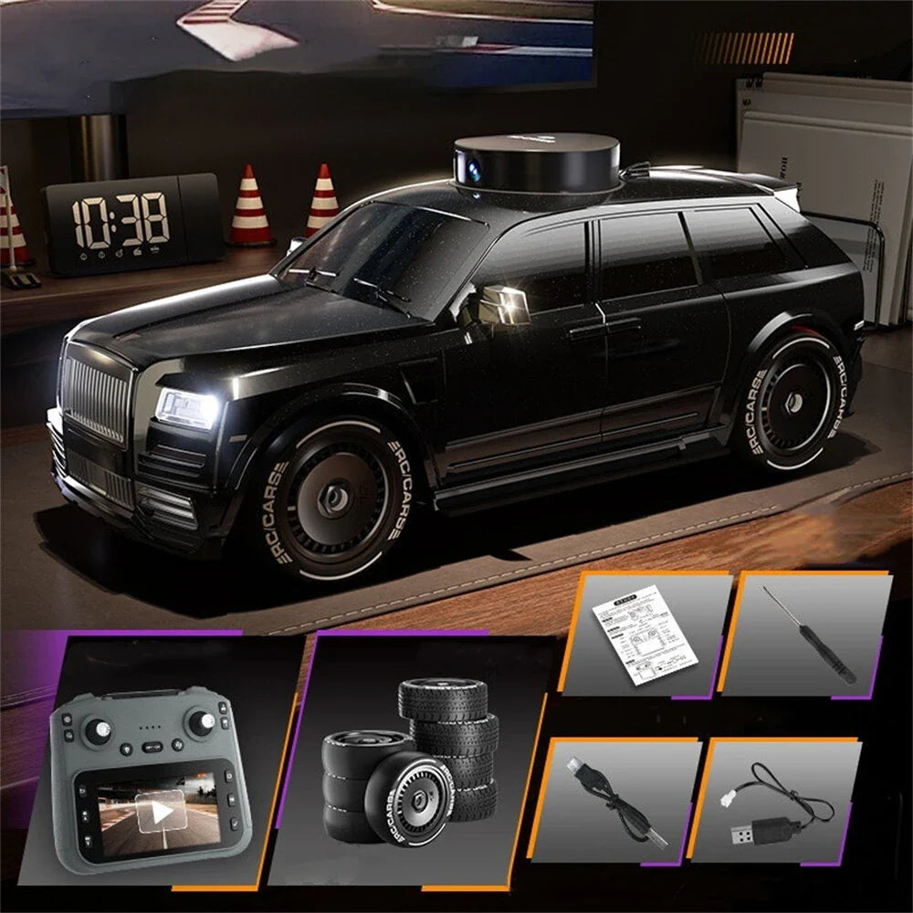 1:18 WIFI RC Car 2.4G 4WD with HD display Remote