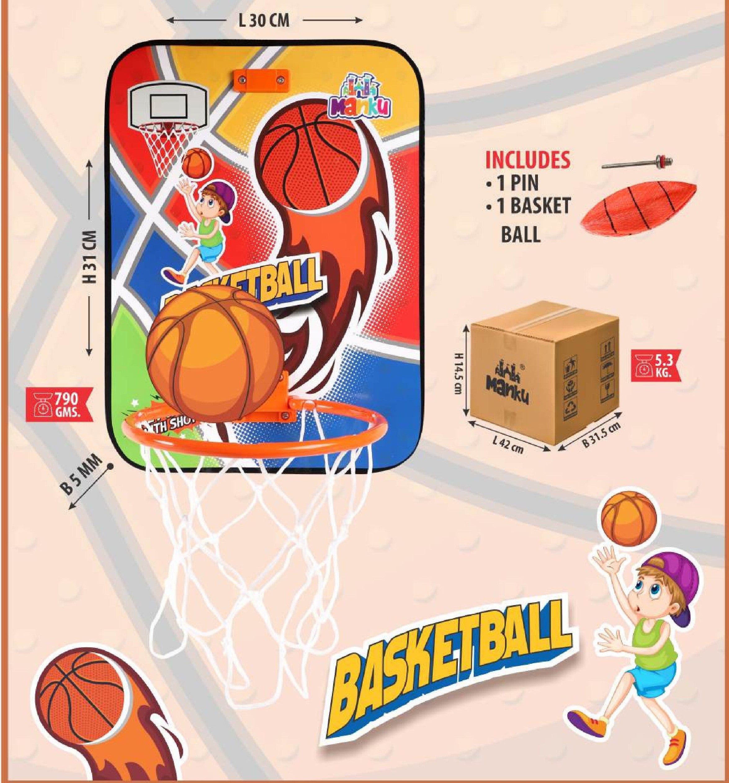 MANKU BASKET BOARD BIG