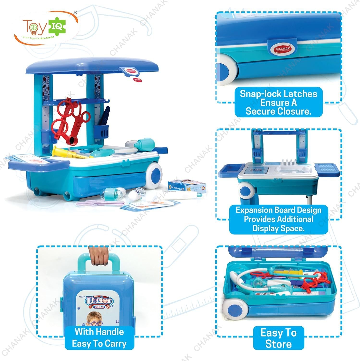 Premium Doctor Set With Pull & Push Trolley - Image 16