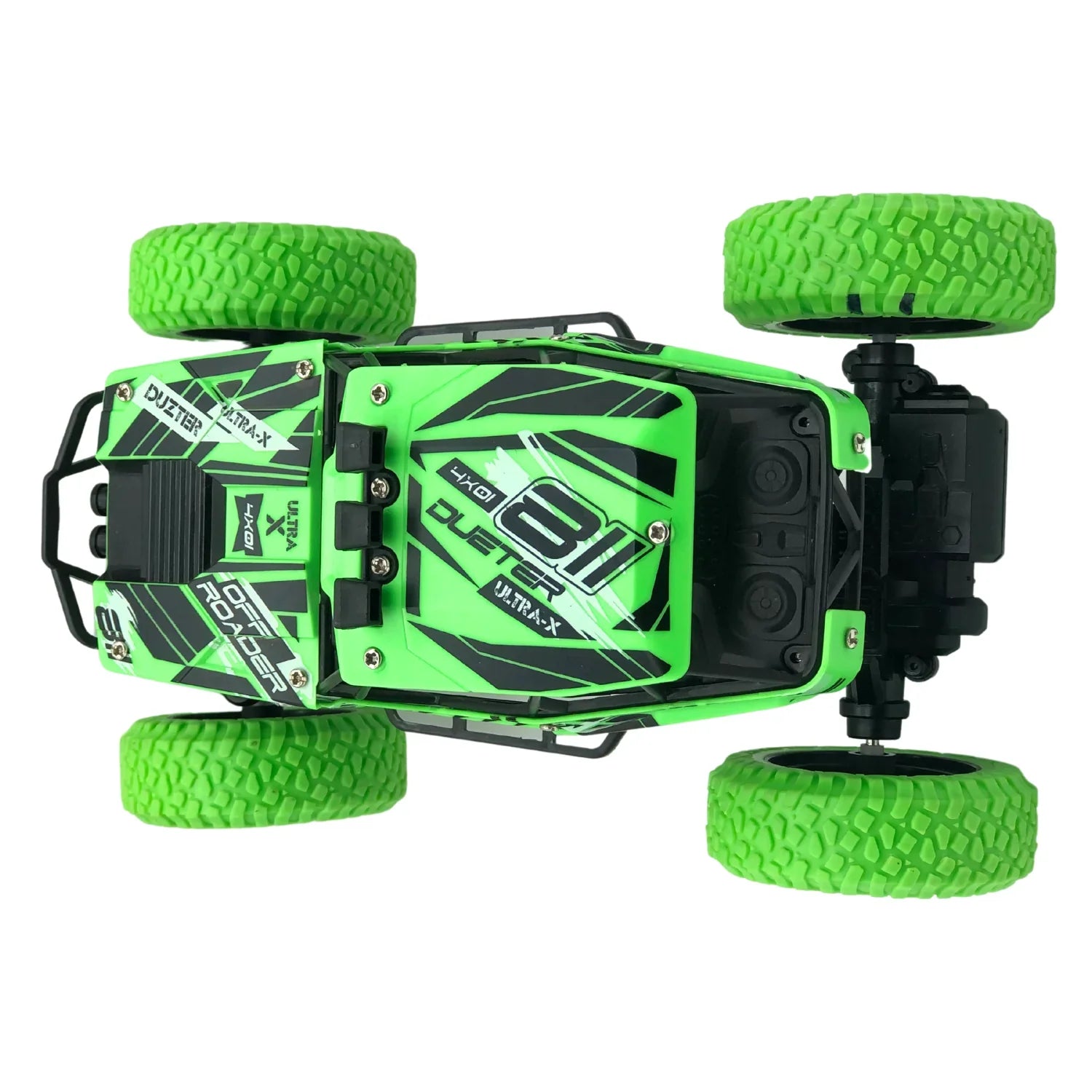 DUZTER- Rechargeable Remote Controlled Racing Rc Car- Green - Image 6