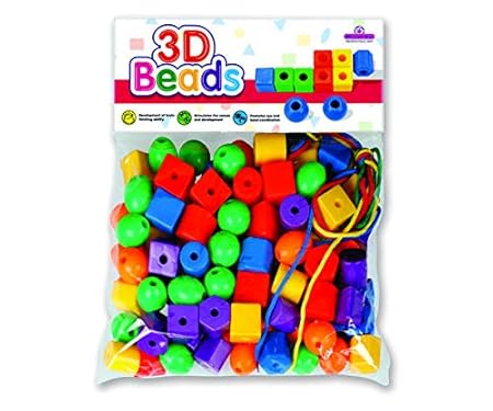 3D Beads Educational Game (48 Pcs)