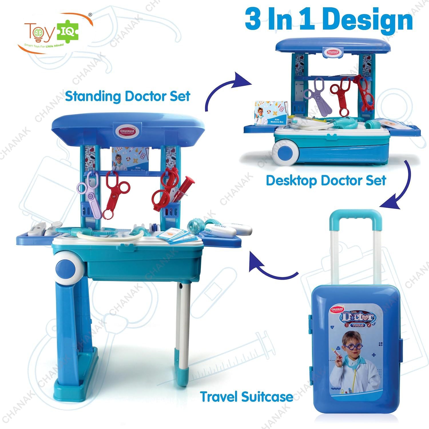 Premium Doctor Set With Pull & Push Trolley - Image 10