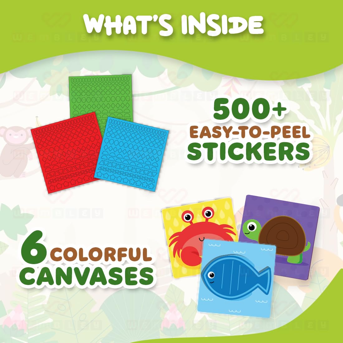 Wembley Art Kit Foam Sticker Book - Image 3