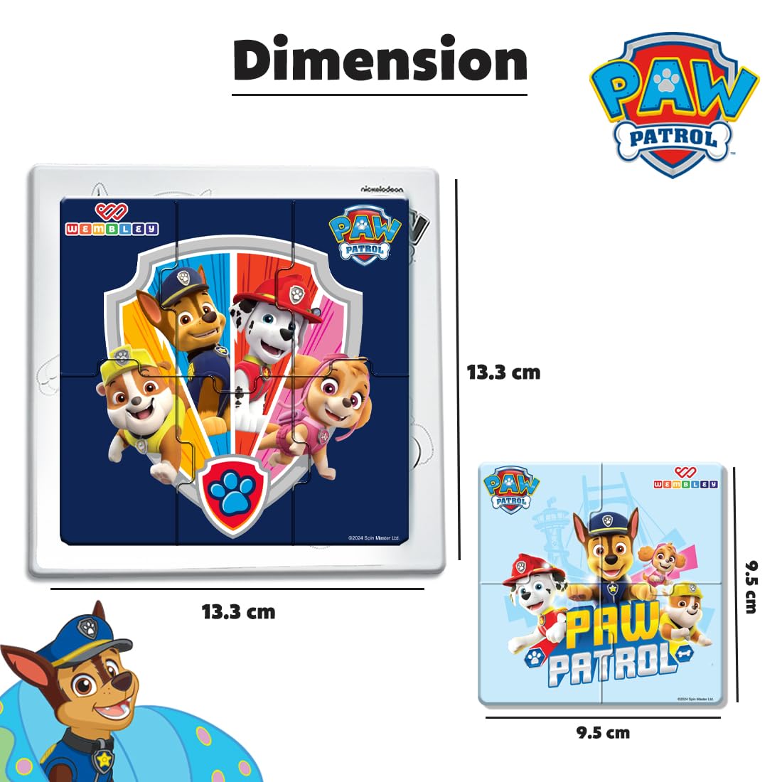My First 3 in 1 Jigsaw Magnetic Puzzle (PAW PATROL) - Image 8