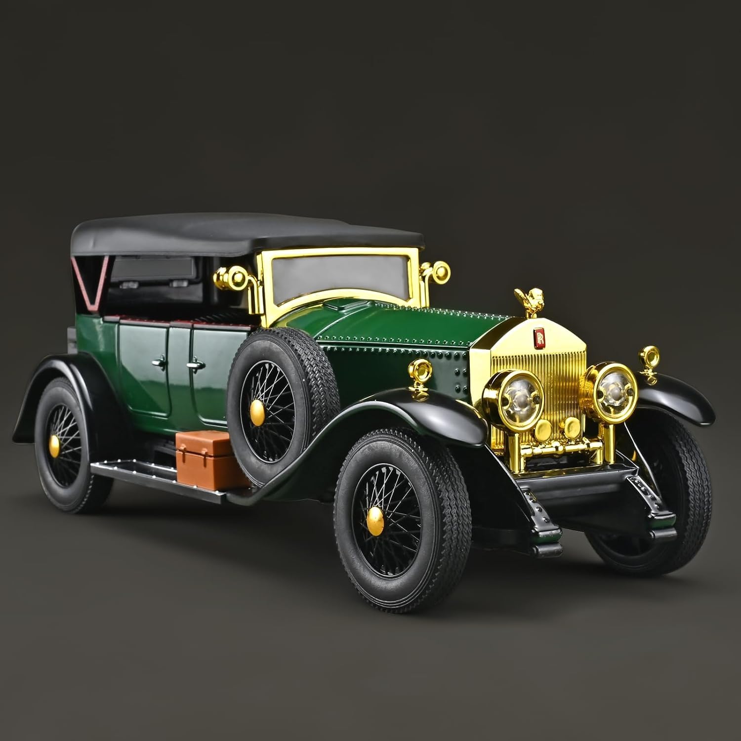 Vintage Classic Luxury Model Car – Die-Cast Metal Antique Car with Detailed Interior, Collectible Decorative Showpiece for Home, Office & Gift