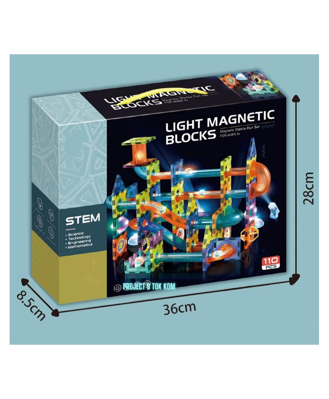 3D Magnet Toys Magnetic Tiles - Image 3
