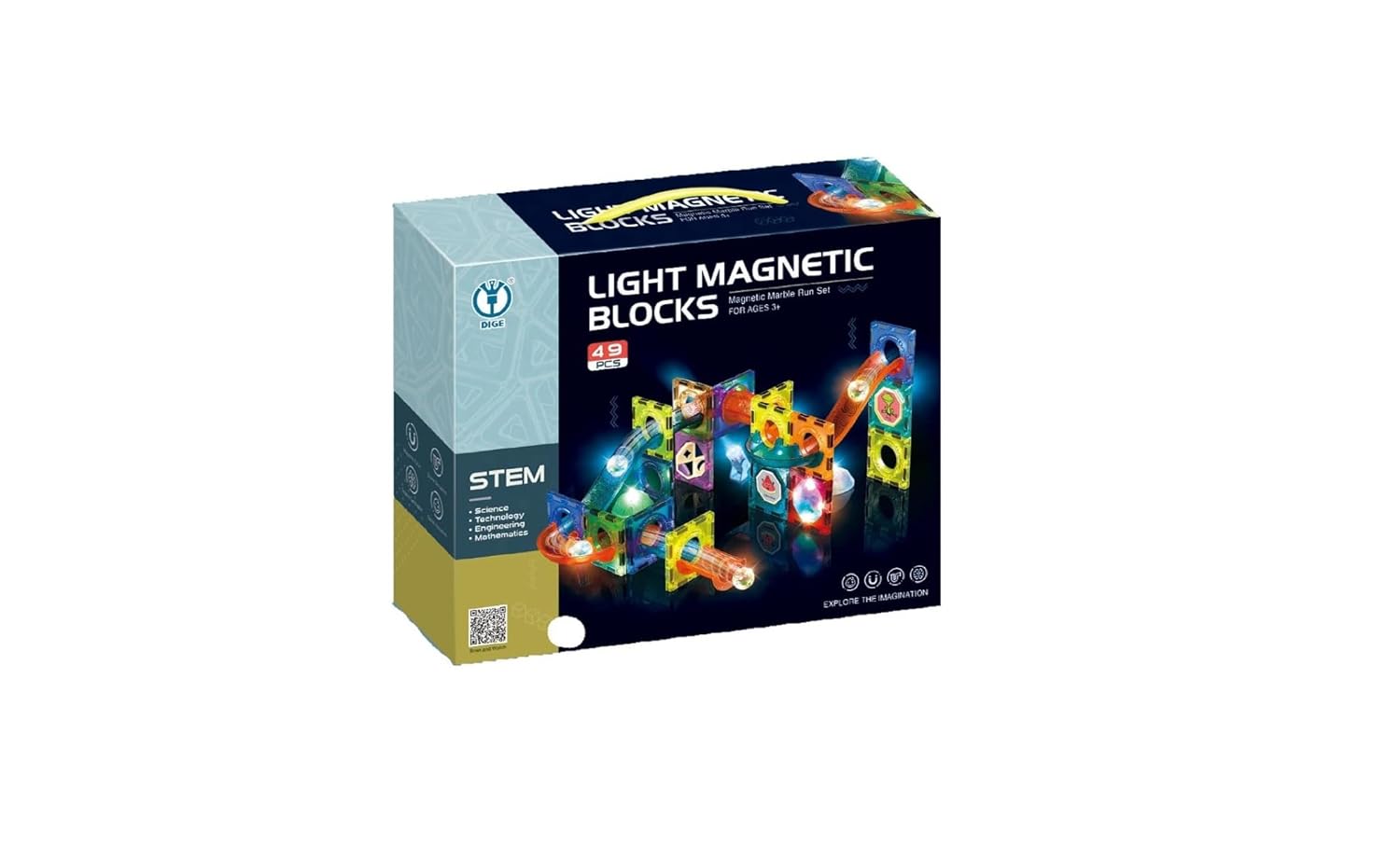 3D Magnet Toys Magnetic Tiles