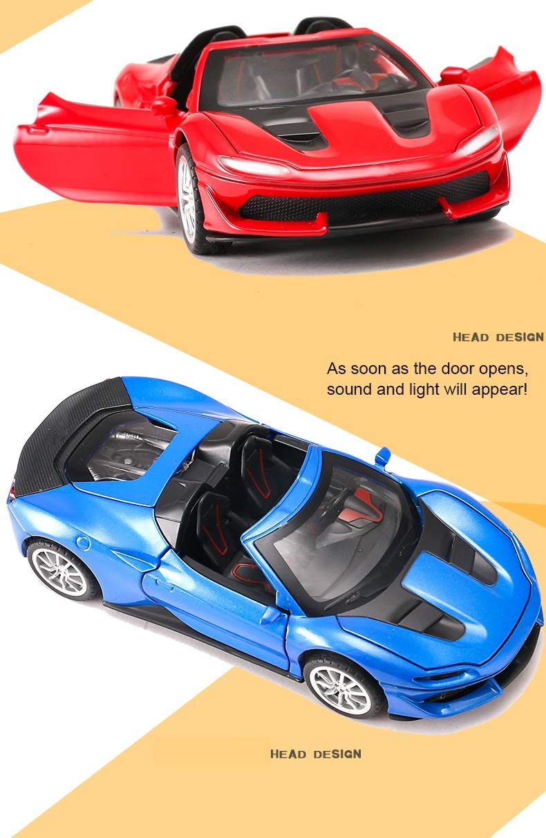 Diecast Car Lamborgini red - Image 4