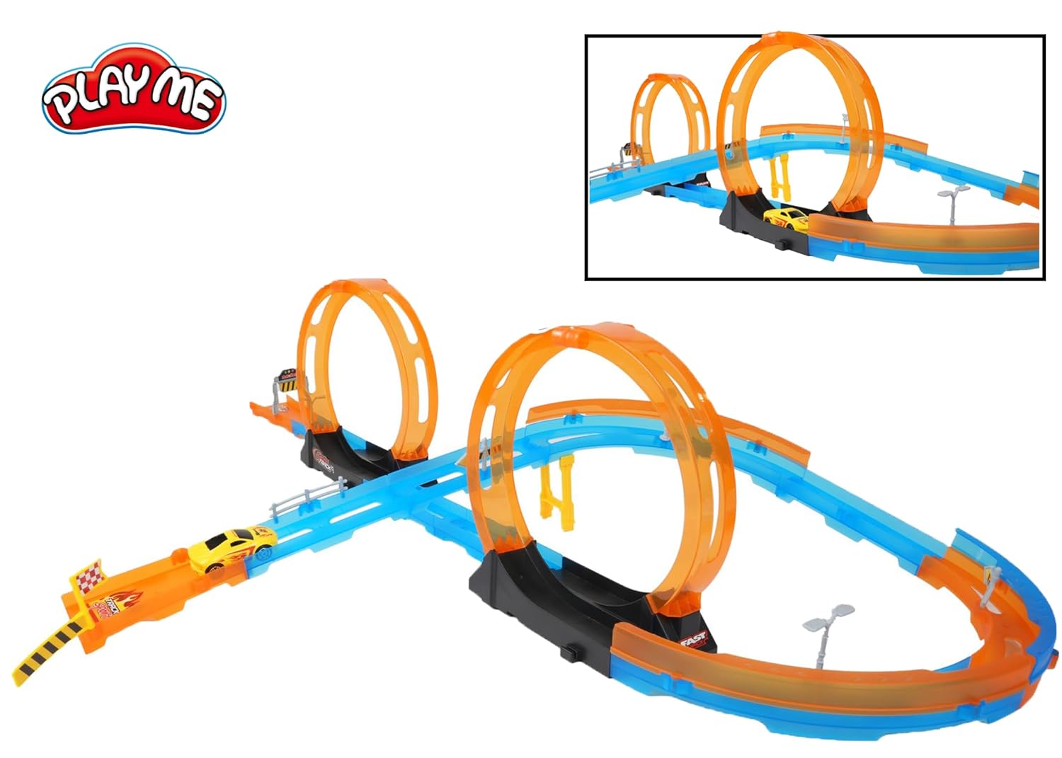 Track Set 28 PCS – Double Loop 360° - Image 7