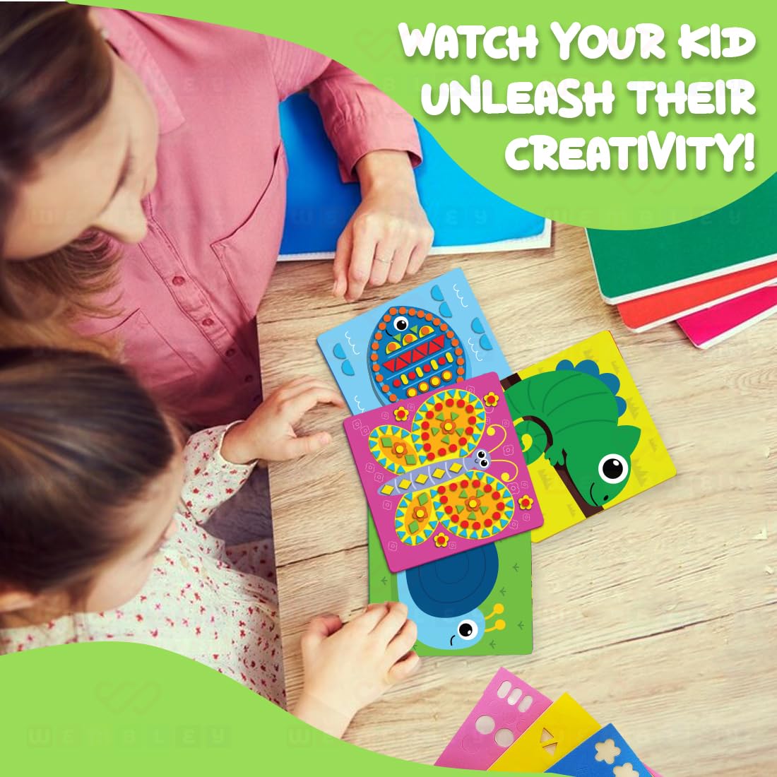 Wembley Art Kit Foam Sticker Book - Image 5