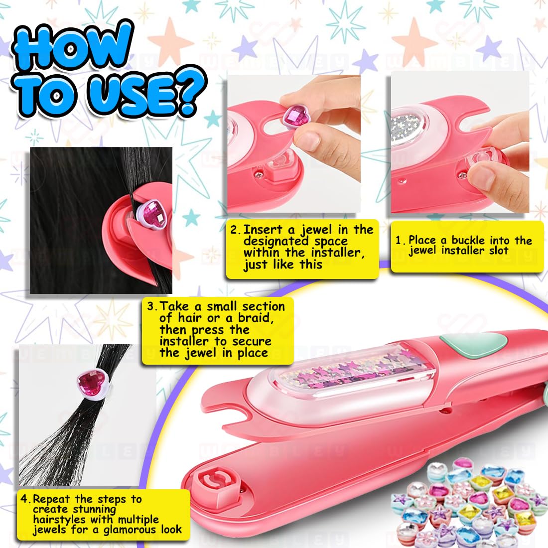 Hair Stapler Decoration Kit - Image 6