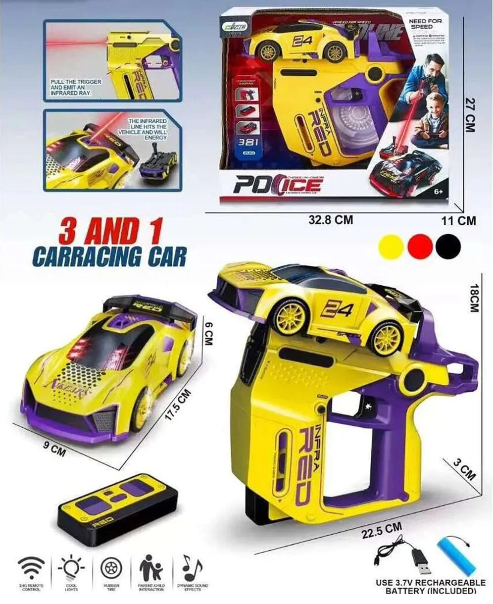 Laser Tag Battle Racer RC Car | 2-player fun - Image 3