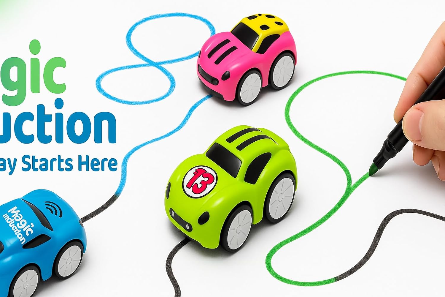 Magic Induction RC Intelligent Sensor Car - Image 7