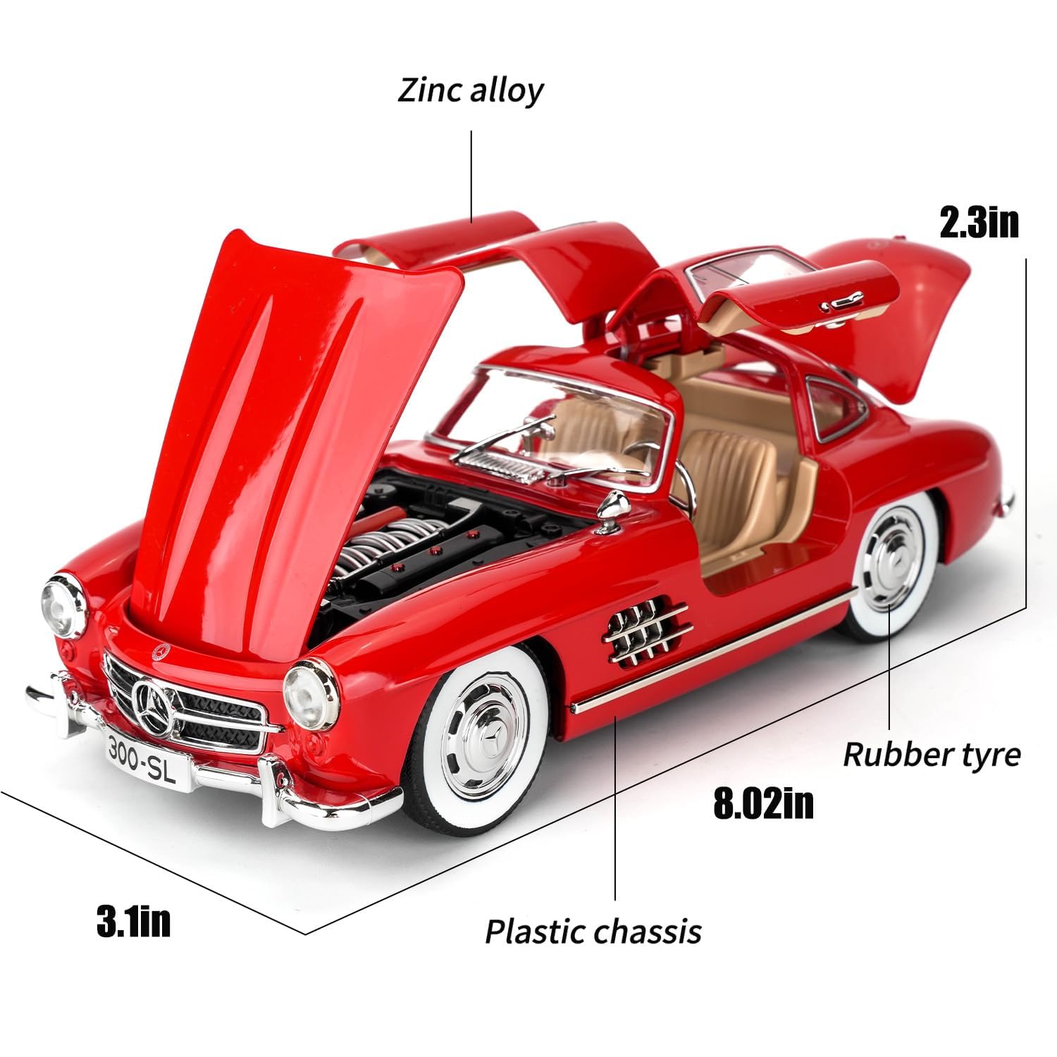 Die-cast car 1954 Mercedes-Benz reed - Image 4
