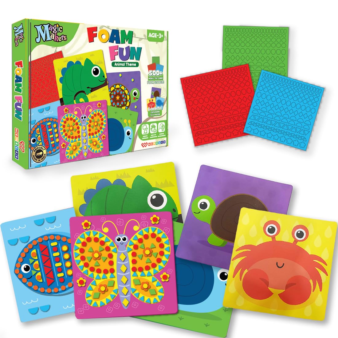 Wembley Art Kit Foam Sticker Book