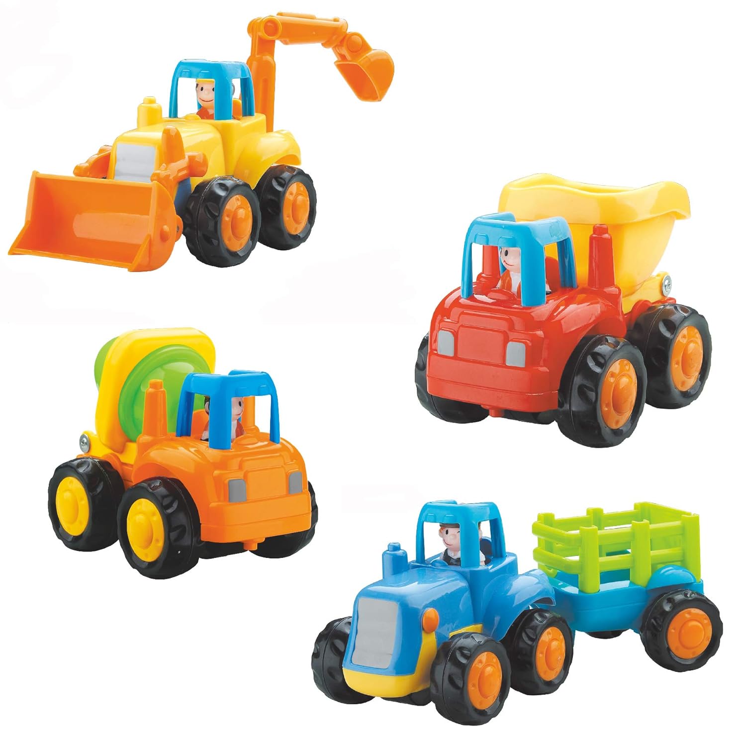 4 Friction Powered Cars