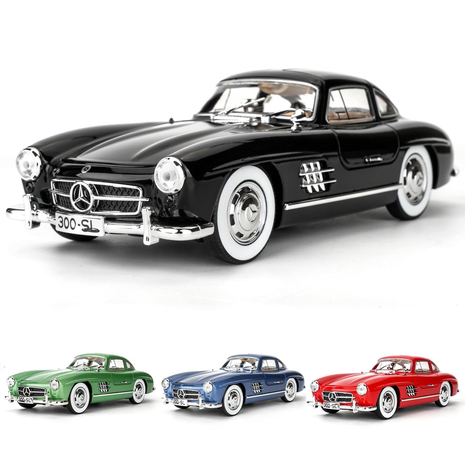 Die-cast car 1954 Mercedes-Benz( black ) - Image 4