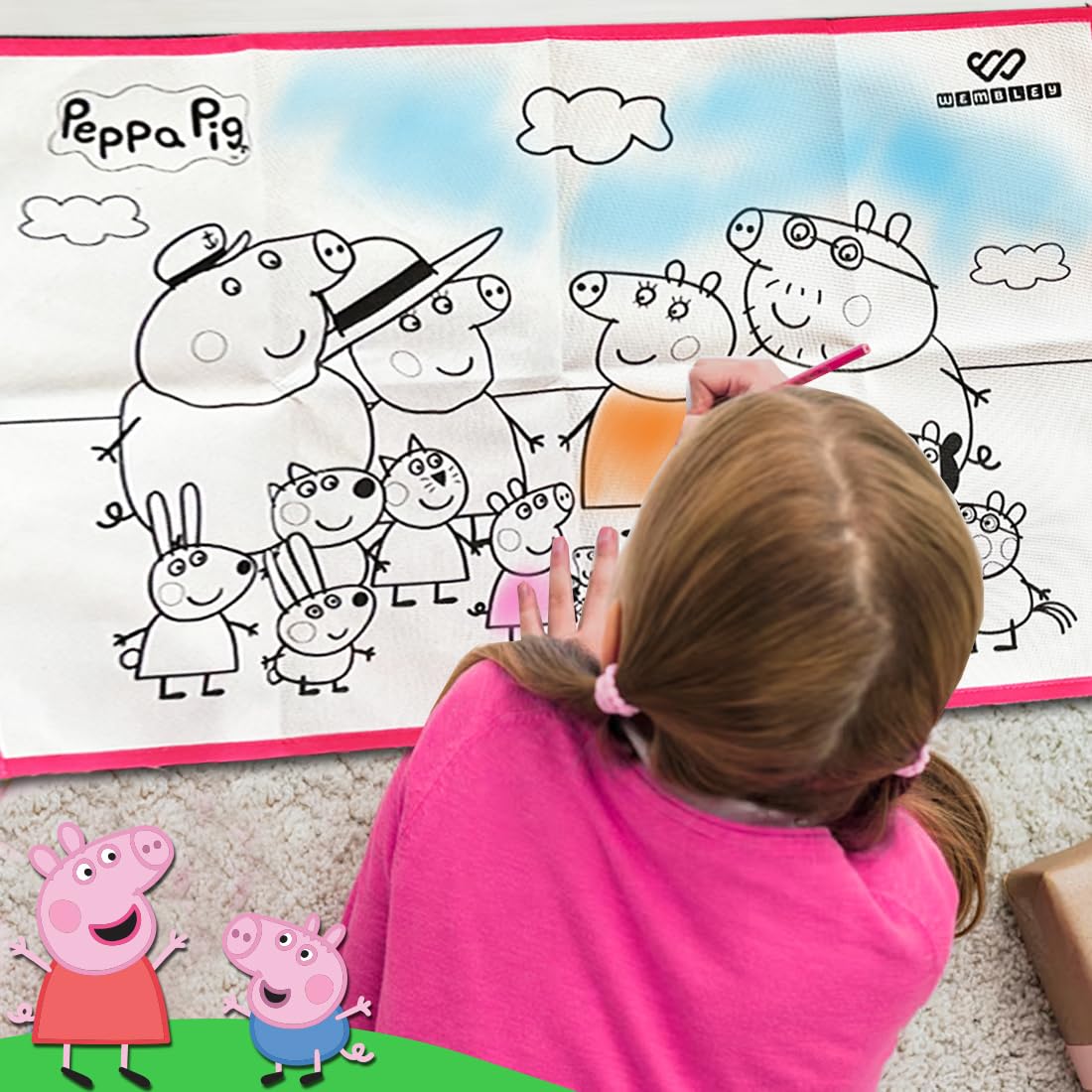 Peppa Pig Coloring Mat - Image 6
