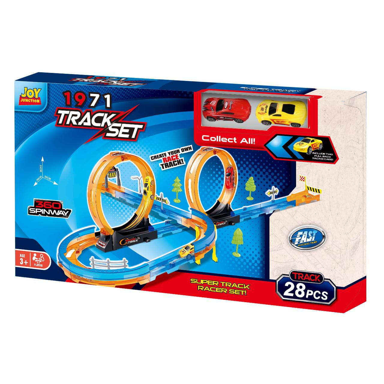 Track Set 28 PCS – Double Loop 360° - Image 6