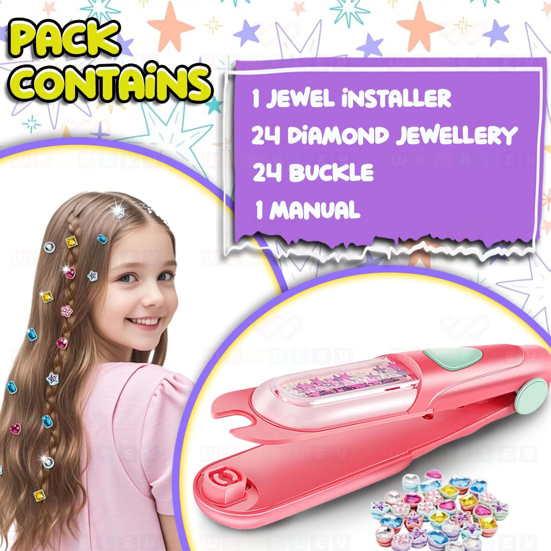 Hair Stapler Decoration Kit - Image 3