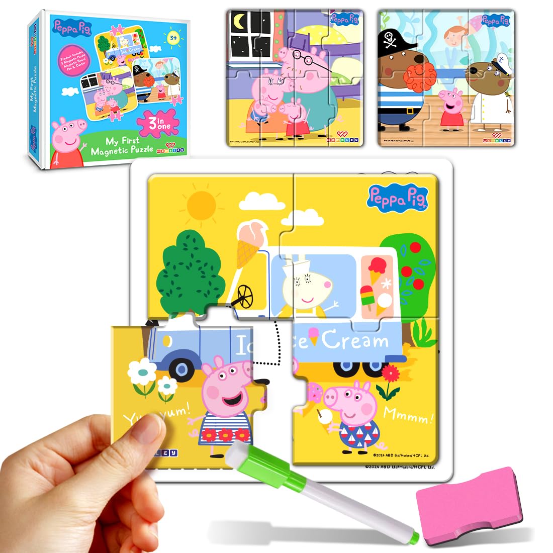 Peppa pig Jigsaw Magnetic Puzzle