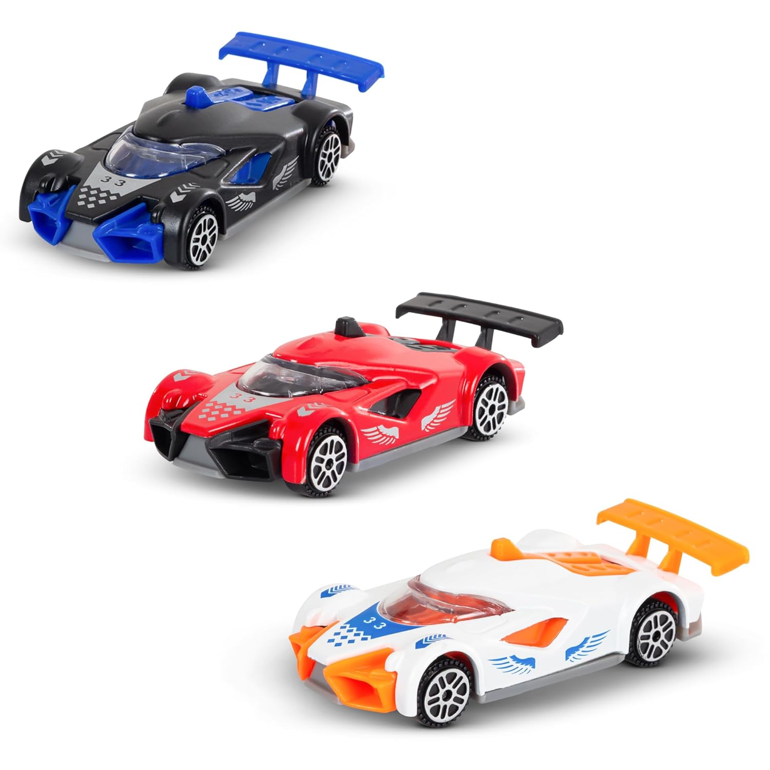 Push and Go Street Racing Cars