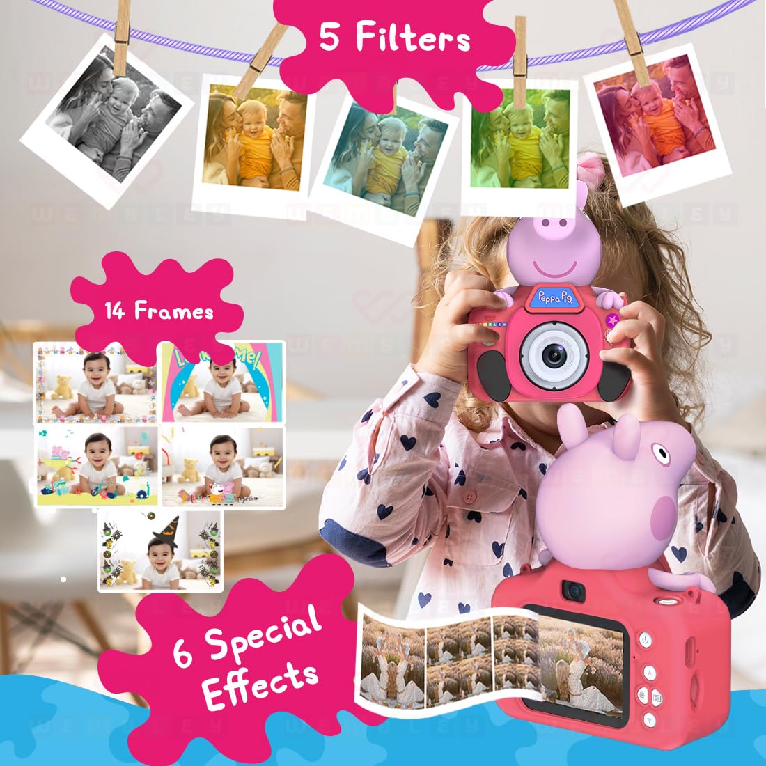 Peppa Pig Kids Digital Camera - Image 5