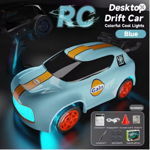 1:64 RC Drift Car – 2.4GHz 4WD Mini GTR Racing Car - Image 3