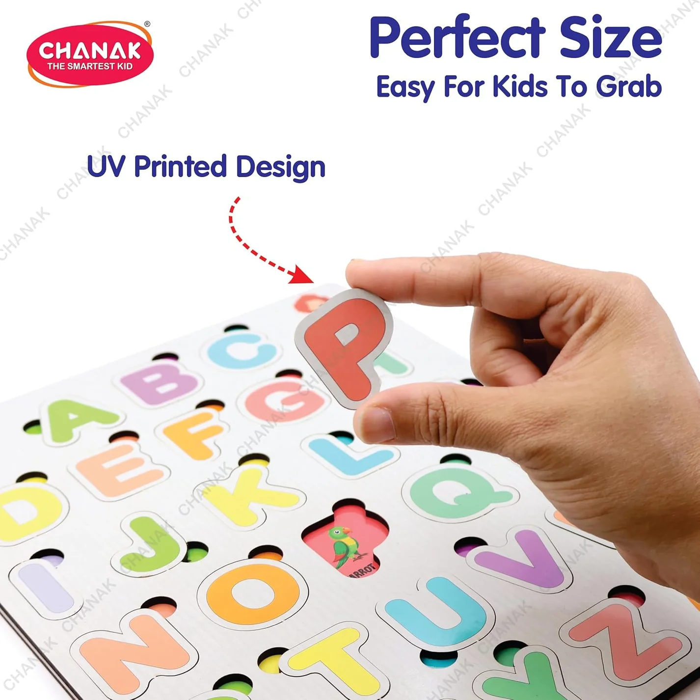 Wooden Alphabet Puzzle - Image 2