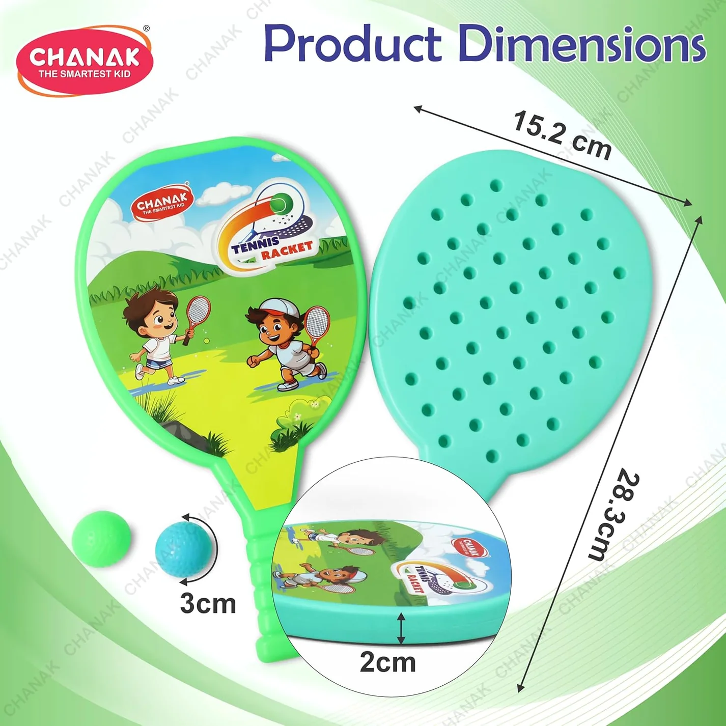 Plastic Tennis Racket - Image 4