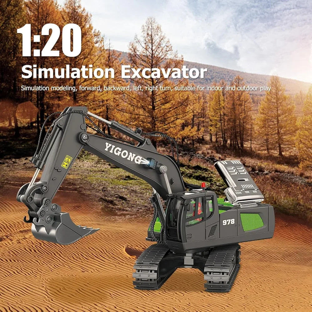 RC Construction Excavators Toys - Image 10
