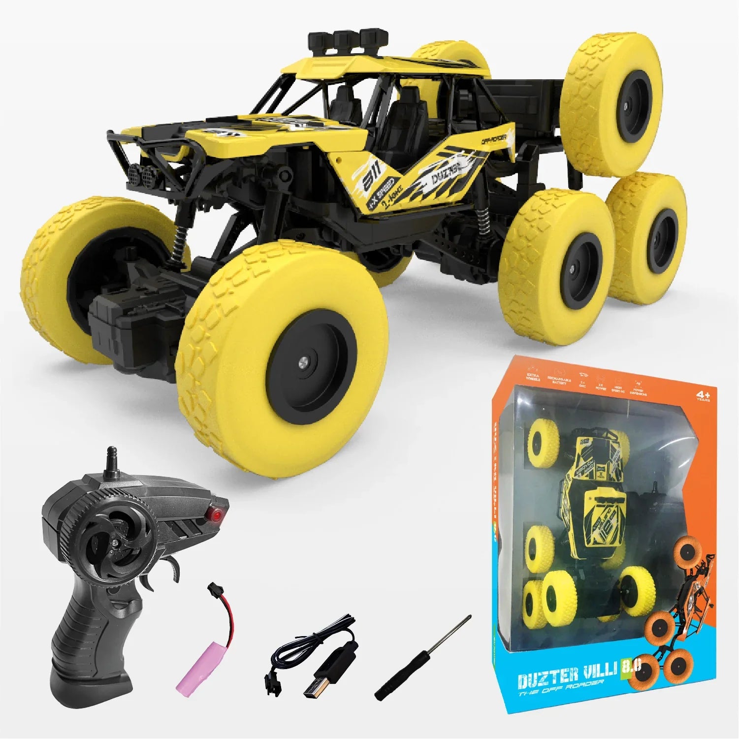 DUZTER - Villey 8.0 THE OFF ROADER (Yellow)
