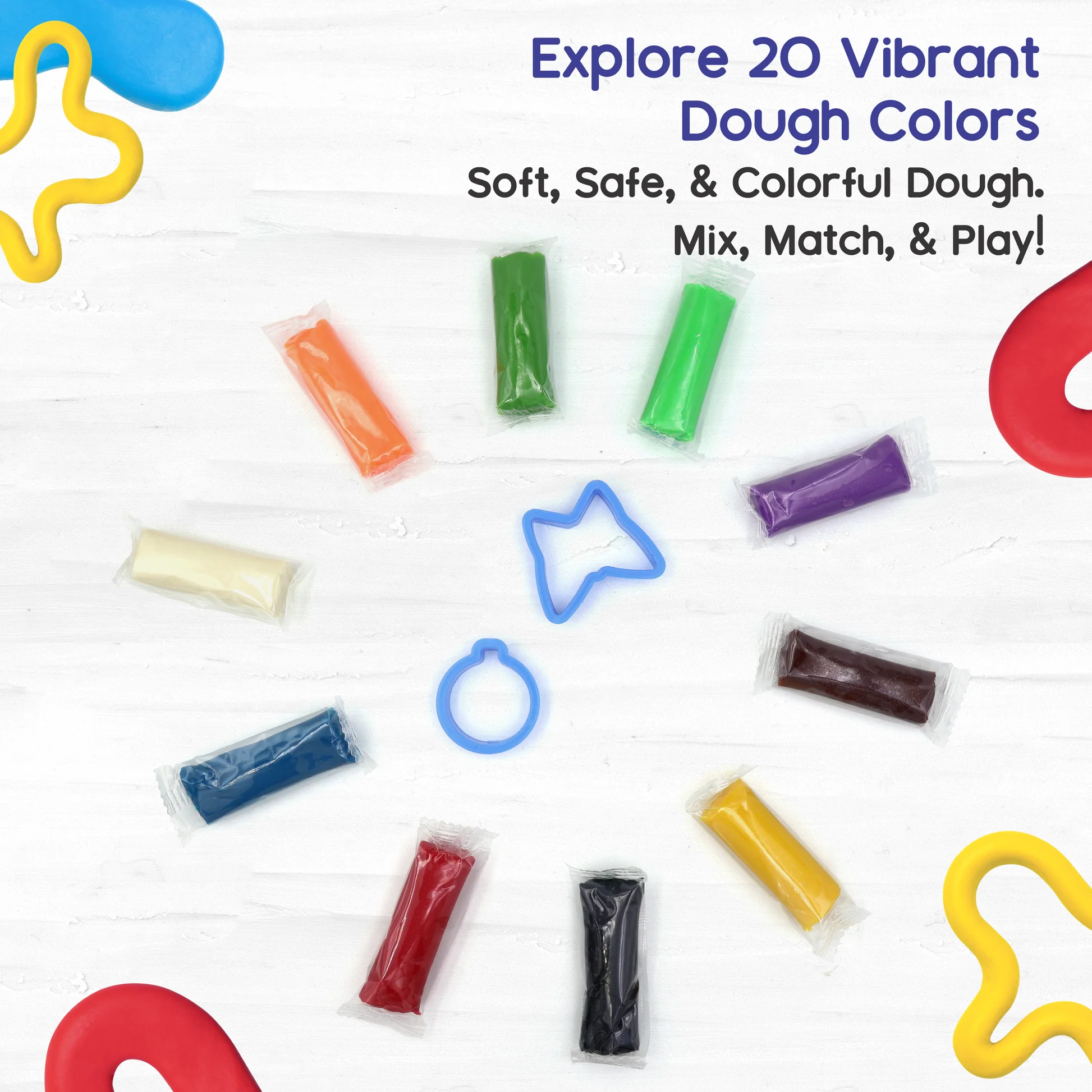 Luxor Doodles My Creative Modeling Dough Bucket - Image 7