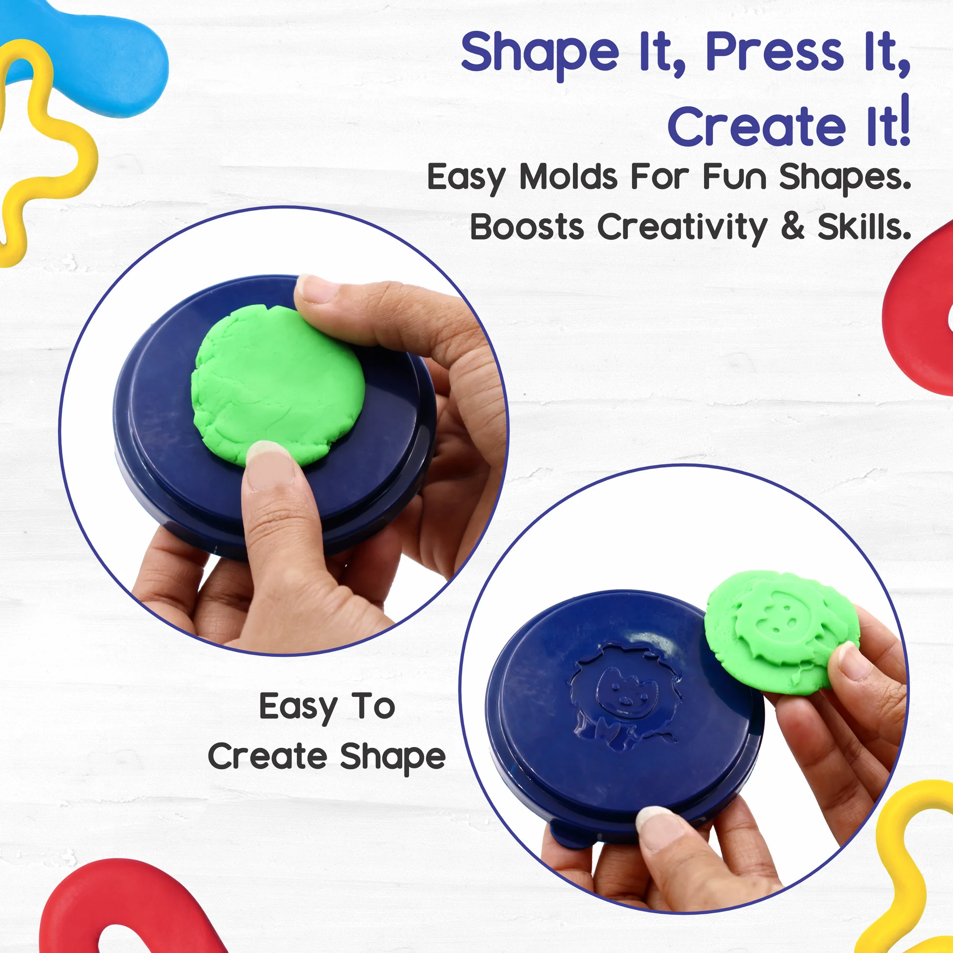 Luxor Doodles My Creative Modeling Dough Bucket - Image 6