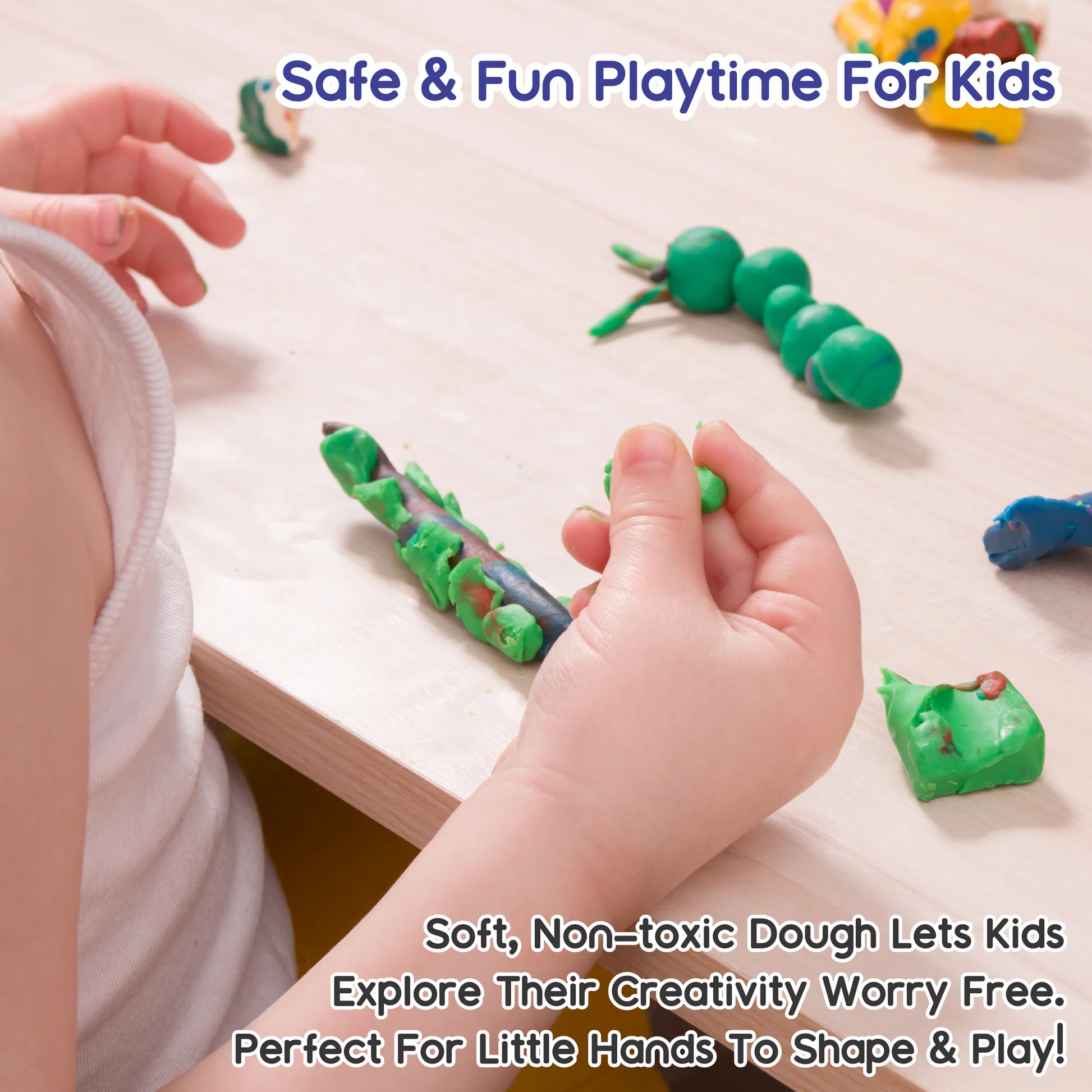 Luxor Doodles My Creative Modeling Dough Bucket - Image 4