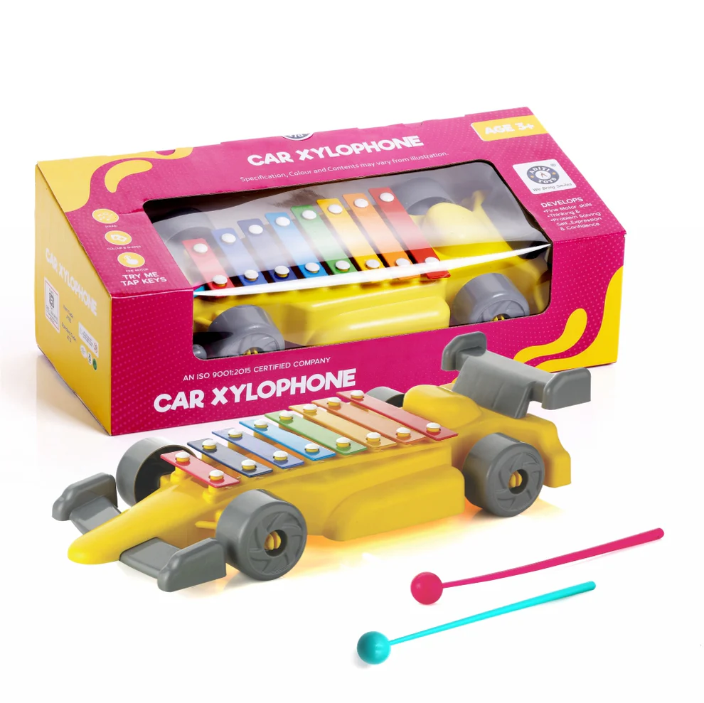 Musical Car Xylophone Toy for Kids with 8 Knots