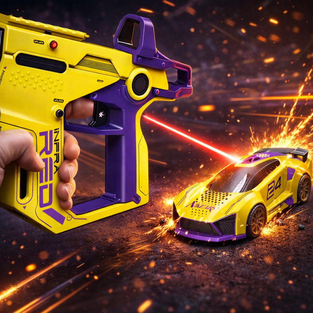 Laser Tag Battle Racer RC Car | 2-player fun