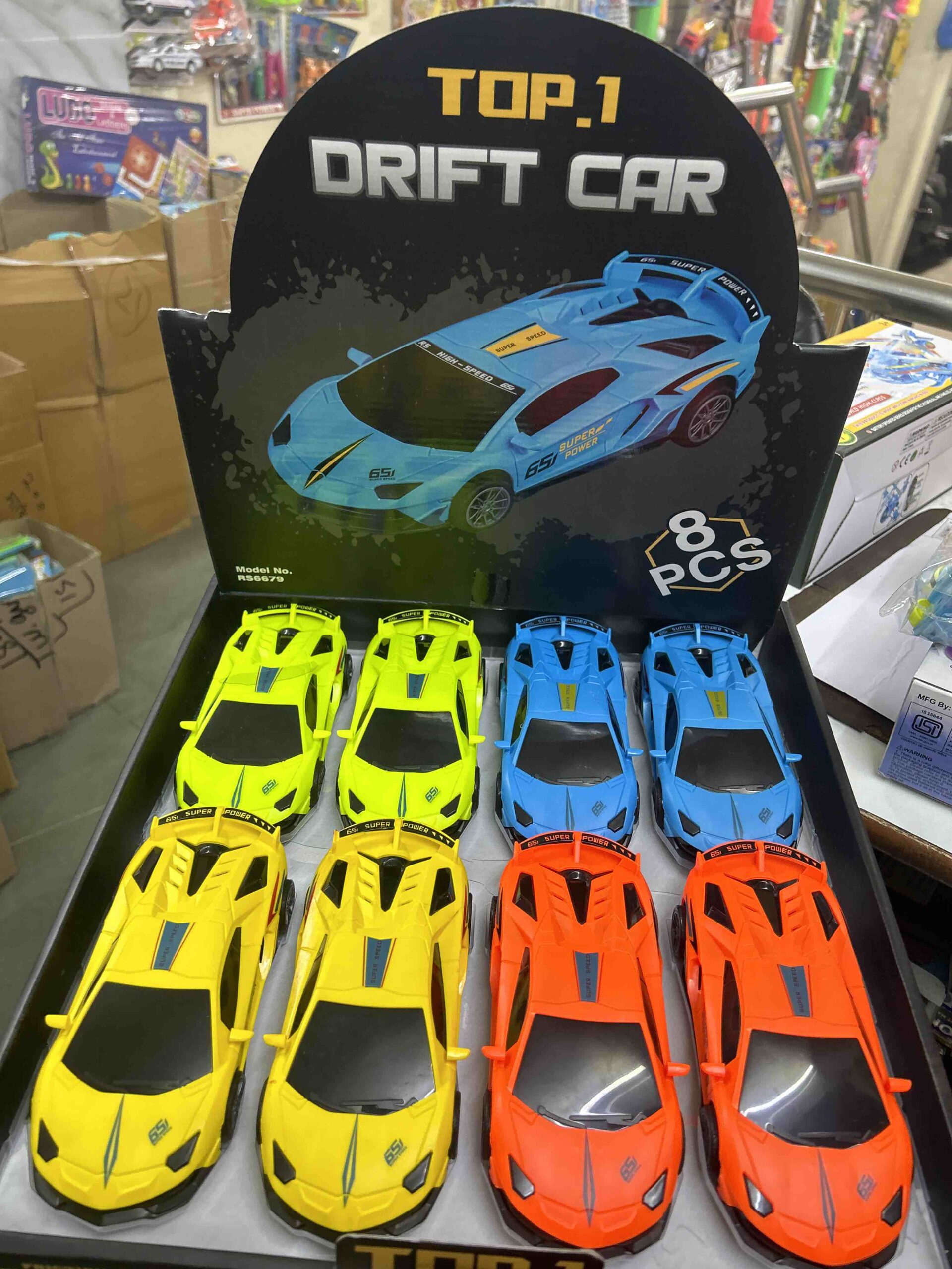 Drift Car Fast Sports Set of 8