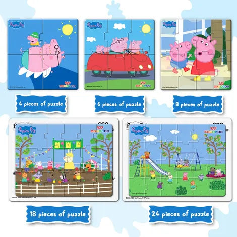 Peppa pig Jigsaw Magnetic Puzzle - Image 2