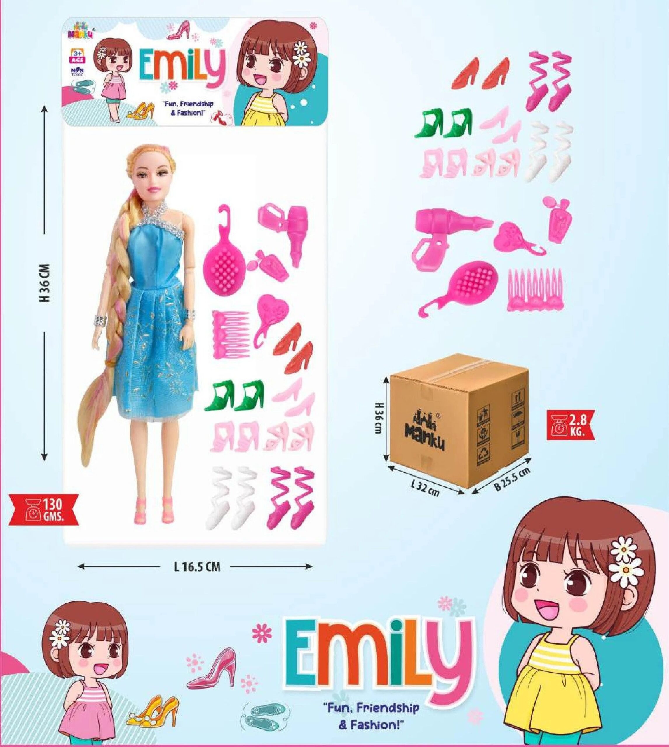 MANKU EMILY DOLL