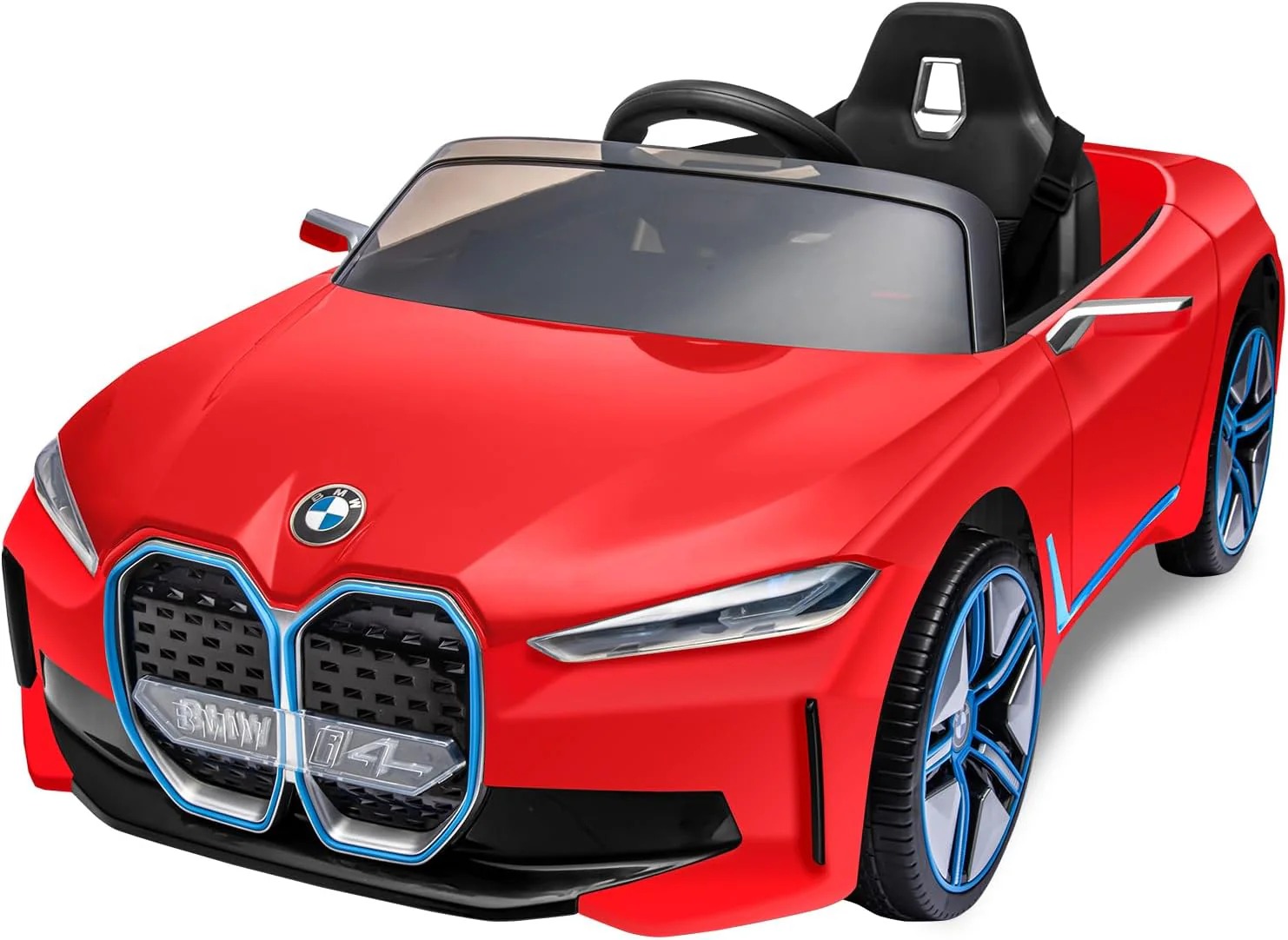 BMW i4 Ride-On Car (Red)