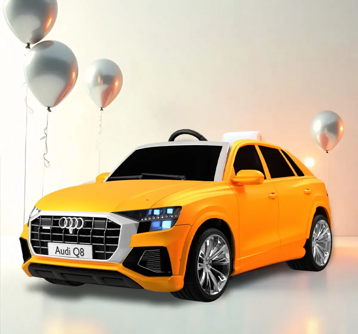 Audi Q8 Ride on Car (Orange)