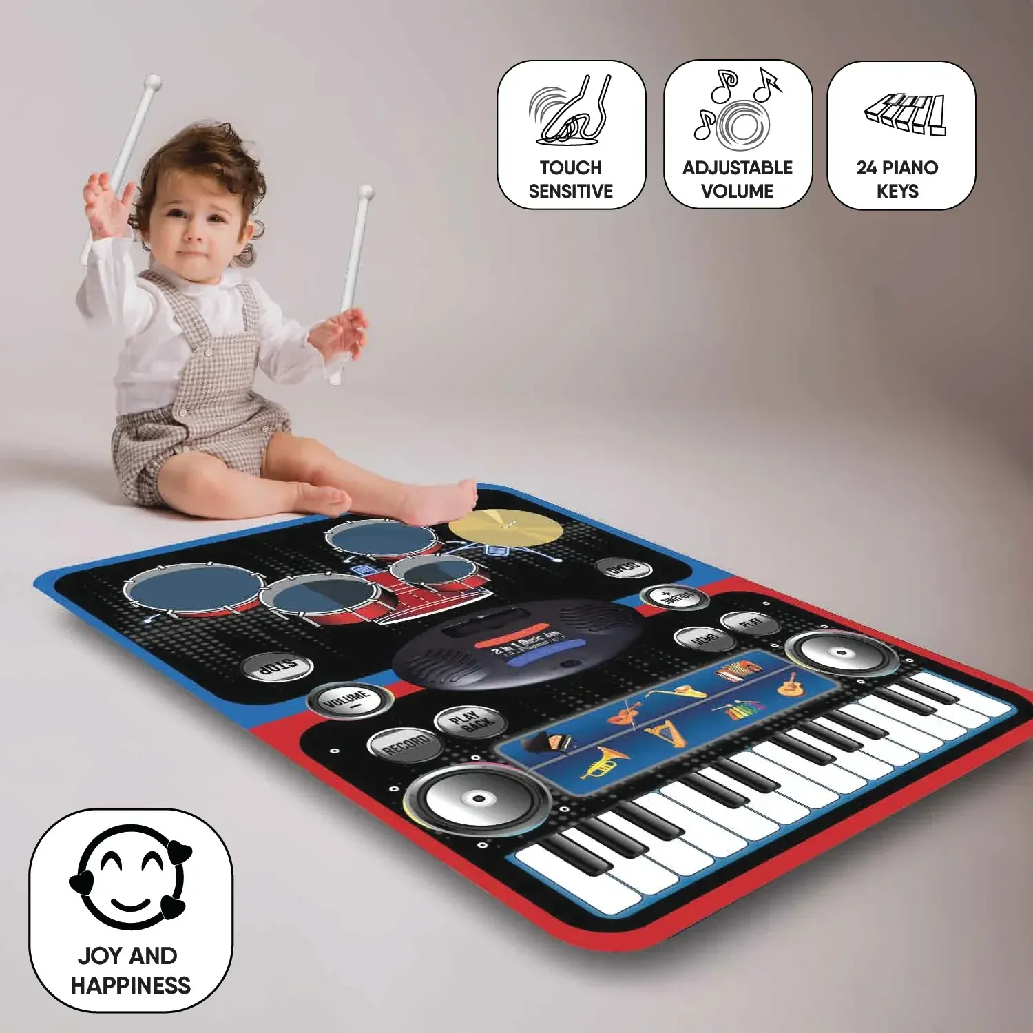 2-in-1 Musical Playmat