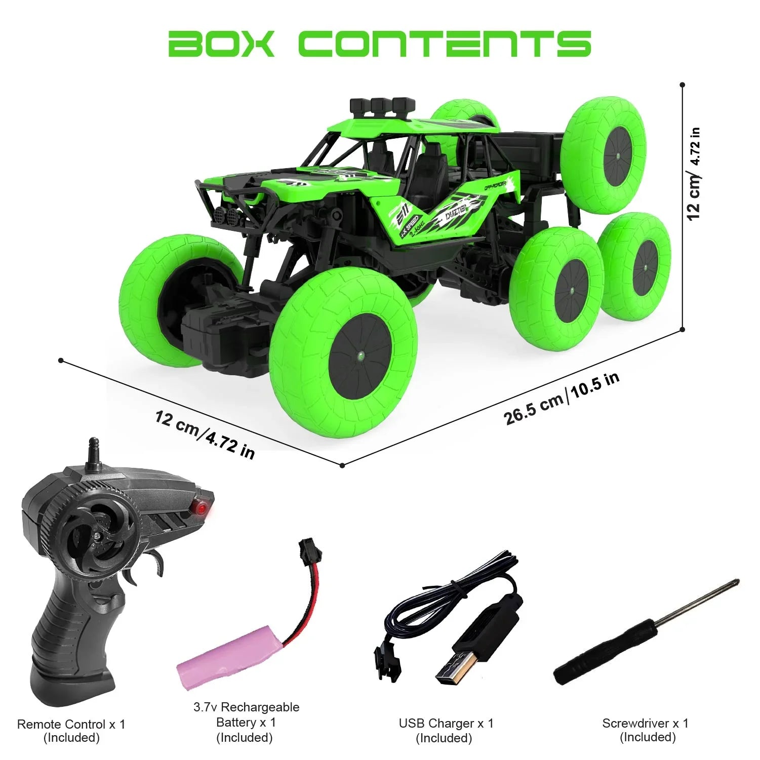 DUZTER - Villey 8.0 THE OFF ROADER Green - Image 4