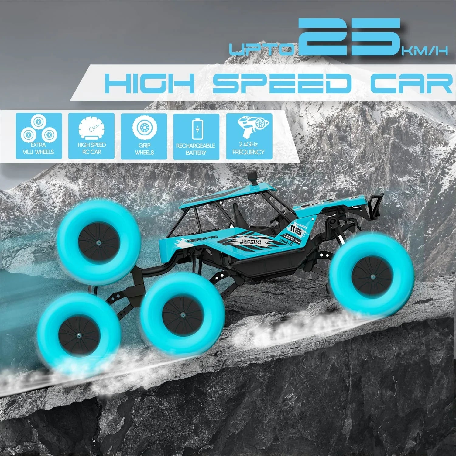 DUZTER - Villey 8.0 THE OFF ROADER - Blue - Image 3