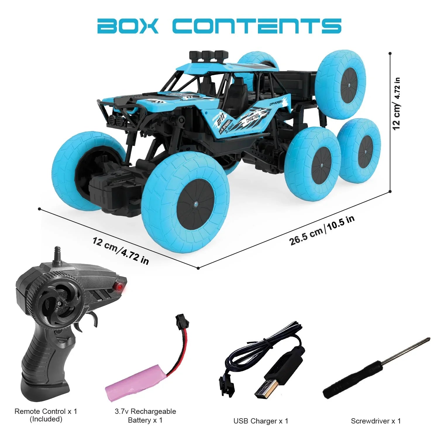 DUZTER - Villey 8.0 THE OFF ROADER - Blue - Image 2