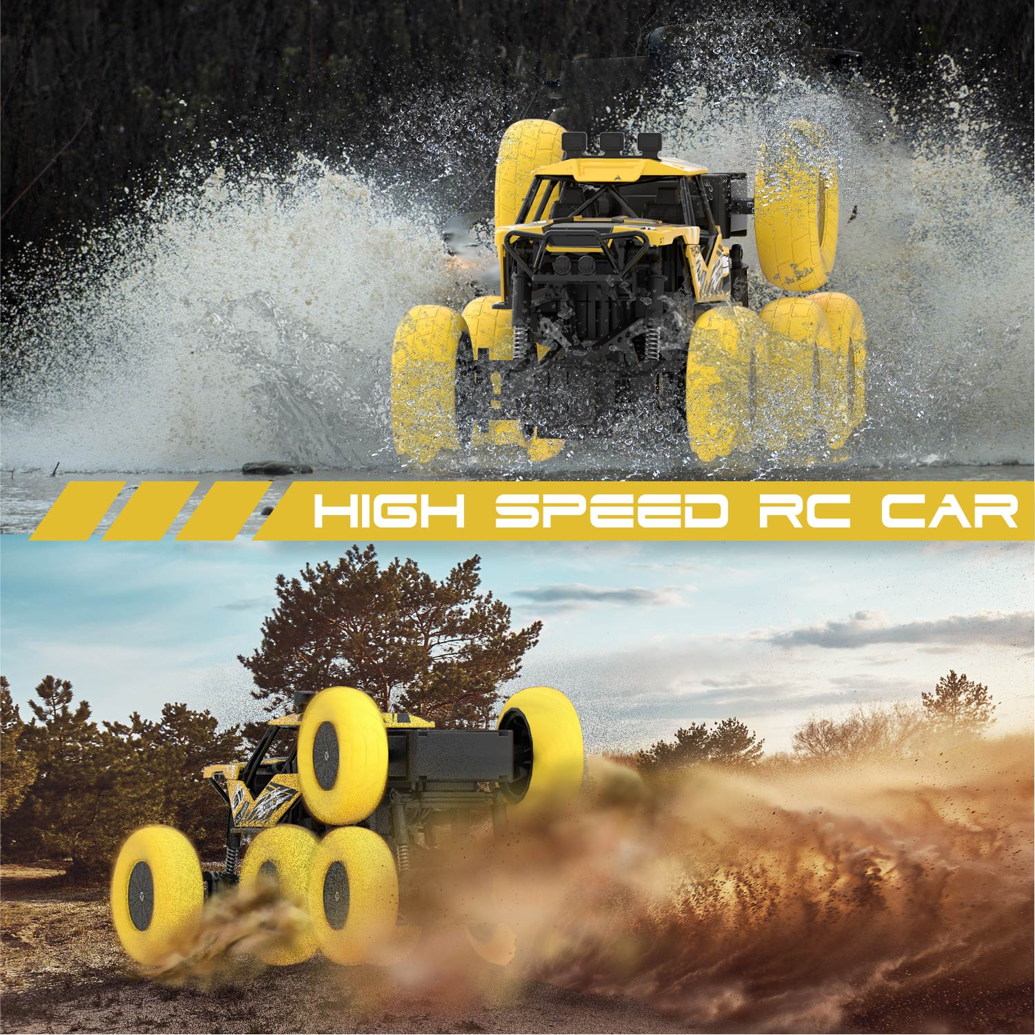 DUZTER - Villey 8.0 THE OFF ROADER (Yellow) - Image 3